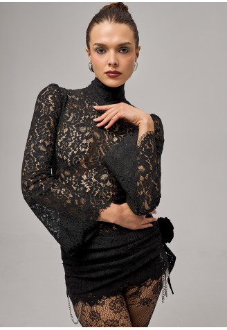 Сукня з Мережива Чорна