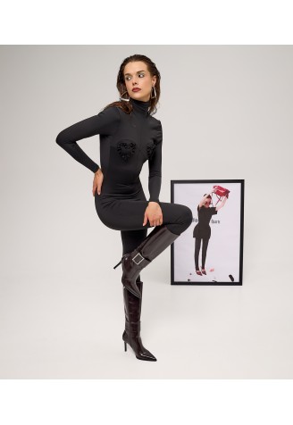 Wild Hearts Jumpsuit Black