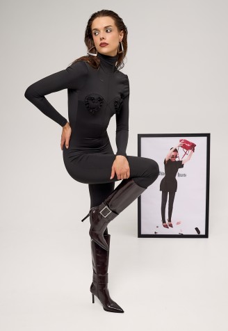 Wild Hearts Jumpsuit Black