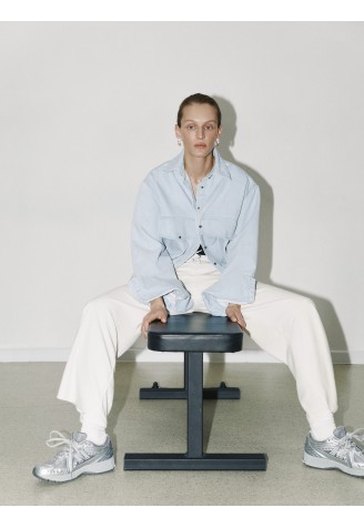 Джинсова сорочка Ген 2